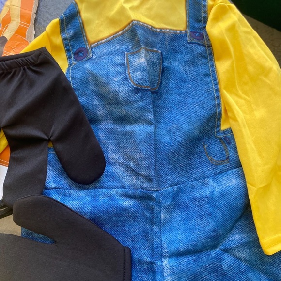 MINION KEVIN COSTUME SIZE BOY EXTRA SMALL (3-4) 🌟EUC🌟 - Picture 5 of 12